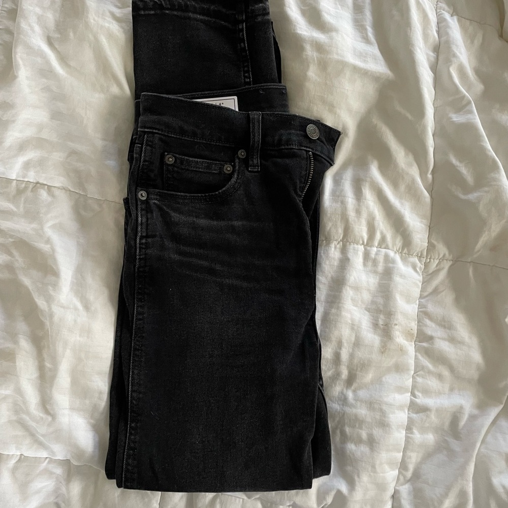 🖤SOLD 🖤Gap high rise slim/cigarette style black jeans